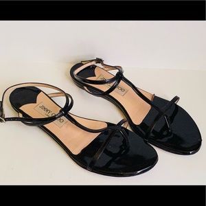 Jimmy Choo Fiona black sandals